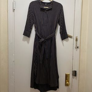 Uniqlo Stripe Shirt Dress